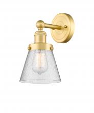  616-1W-SG-G64 - Cone - 1 Light - 6 inch - Satin Gold - Sconce