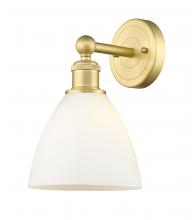  616-1W-SG-GBD-751 - Bristol - 1 Light - 8 inch - Satin Gold - Sconce