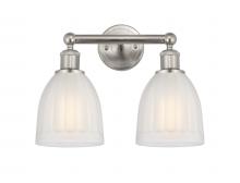  616-2W-SN-G441 - Brookfield - 2 Light - 15 inch - Brushed Satin Nickel - Bath Vanity Light