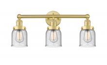  616-3W-SG-G54 - Bell - 3 Light - 23 inch - Satin Gold - Bath Vanity Light