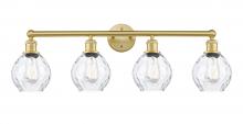  616-4W-SG-G362 - Waverly - 4 Light - 33 inch - Satin Gold - Bath Vanity Light