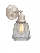  623-1W-SN-G142 - Chatham - 1 Light - 7 inch - Brushed Satin Nickel - Sconce