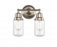  623-2W-SN-G312 - Dover - 2 Light - 13 inch - Brushed Satin Nickel - Bath Vanity Light