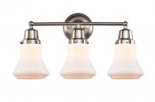  623-3W-SN-G191 - Bellmont - 3 Light - 22 inch - Brushed Satin Nickel - Bath Vanity Light