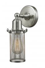  900-1W-SN-CE219-SN-LED - Quincy Hall - 1 Light - 5 inch - Brushed Satin Nickel - Sconce