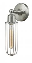  900-1W-SN-CE225-LED - Muselet - 1 Light - 3 inch - Brushed Satin Nickel - Sconce