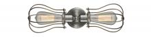  900-2W-SN-CE513-LED - Muselet - 2 Light - 18 inch - Brushed Satin Nickel - Bath Vanity Light