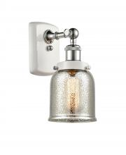  916-1W-WPC-G58 - Bell - 1 Light - 5 inch - White Polished Chrome - Sconce