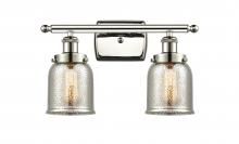  916-2W-PN-G58-LED - Bell - 2 Light - 16 inch - Polished Nickel - Bath Vanity Light