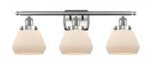  916-3W-SN-G171 - Fulton - 3 Light - 26 inch - Brushed Satin Nickel - Bath Vanity Light