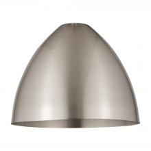  MBD-16-SN - Metal Bristol Light 16 inch Brushed Satin Nickel Metal Shade