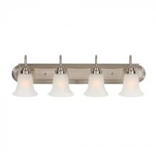  5221-4 PW-MBL - 4 Light Bath Vanity