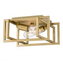  6070-FM BCB-BCB - Tribeca Flush Mount in Brushed Champagne Bronze