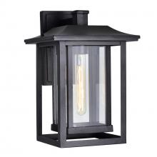  0414W10-1-101 - Winfield 1 Light Black Outdoor Wall Light