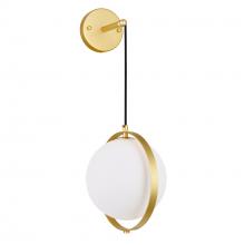  1153W9-1-169 - Da Vinci 1 Light Wall Light With Brass Finish