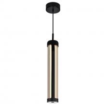  1343P3-101-C - Neva 3 in LED Integrated Black Pendant