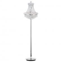  8001F18C - Empire 8 Light Floor Lamp With Chrome Finish