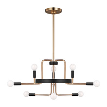  3000909-848 - Royce Nine Light Chandelier