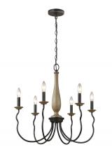  3115806-846 - Simira Six Light Chandelier