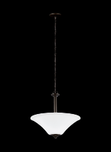 Seagull - Generation 66808-782 - Holman Three Light Pendant