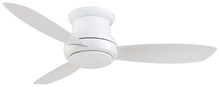  F518L-WH - 44" LED FLUSH MOUNT CEILING FAN