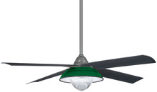  FS683L-GRN - Minka Aire Shade - Custom Steel Green Shade