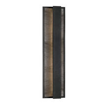  EW6824-BK - Caspian Black LED Exterior Wall Sconce