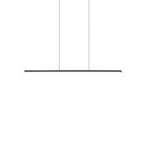  LP14935-BK - Chute 35-in Black LED Linear Pendant