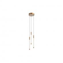  MP75213-BG-UNV - Motif 13-in Brushed Gold LED Multi Pendant