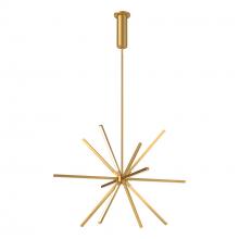  CH14232-BG - Sirius Minor 32-in Brushed Gold LED Chandeliers