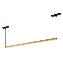  TRL28133-BG - Mira 33-in Brushed Gold Trilo Track Linear Pendant