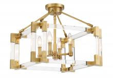  N7353-790 - Prima Vista - 4 Lights Semi Flush