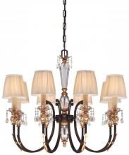  N6648-258B - Bella Cristallo - 8 Light Chandelier