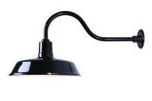  BL16WACBK - Barn Light 1 Light Outdoor Lantern, Black Finish