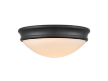  5221-MB - 1-Light Flushmount Ceiling Light Matte Black