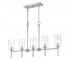  9925-BN - Chastine 5-Light Chandelier Ceiling Light Brushed Nickel