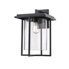  2622-PBK - Adair 1-Light Outdoor Wall Sconce Powder Coated Black