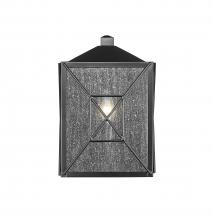  42641-PBK - Caswell 1-Light Outdoor Wall Sconce Powder Coated Black