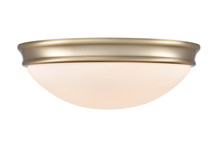  5225-MG - 3-Light Flushmount Ceiling Light Modern Gold