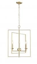  3231-MG - Nellis 4-Light Pendant light Modern Gold