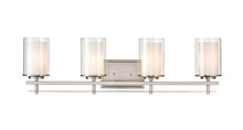  5504-BN - Huderson 4-Light Vanity Brushed Nickel