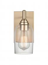  4991-MG - Arlett 1-Light Wall Sconce Modern Gold