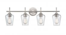  9704-BN - Ashford 4-Light Vanity Brushed Nickel