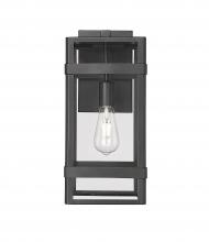  10711-PBK - Payton 1-Light Outdoor Wall Sconce Powder Coated Black