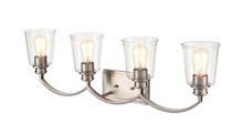  3604-BN - Forsyth 4-Light Vanity Brushed Nickel