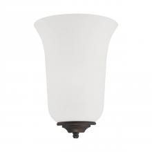  5271-RBZ - 1-Light Wall Sconce Rubbed Bronze/Rubbed Silver