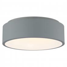  50941LEDD-GRY/ACR - Dual Voltage LED Flush Mount