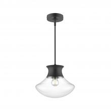  PD464012MB - Marcel 11-in Matte Black 1 Light Pendant