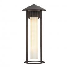  EW526318BZGO - Tenko 18-in Bronze/Glossy Opal Glass 1 Light Exterior Wall