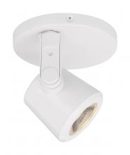  62/1108 - 12 Watt; LED; White; Taper Back; Monopoint; 3000K; 36 deg. Beam Angle